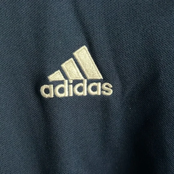 NEW! ADIDAS track jacket blue white S - Picture 8 of 11